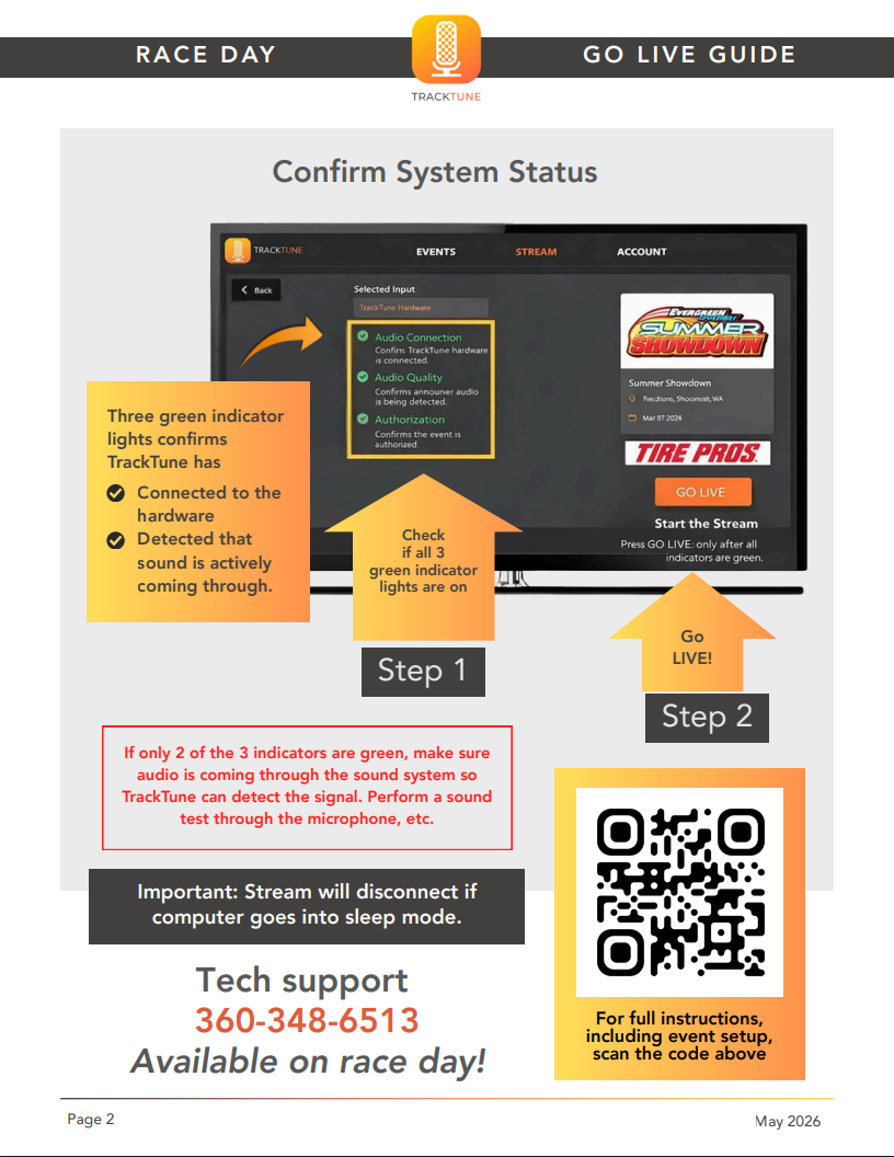 Go LIVE Guide