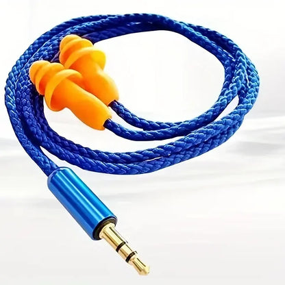 Wired Earplug Earbuds with 2-in-1 Adapter