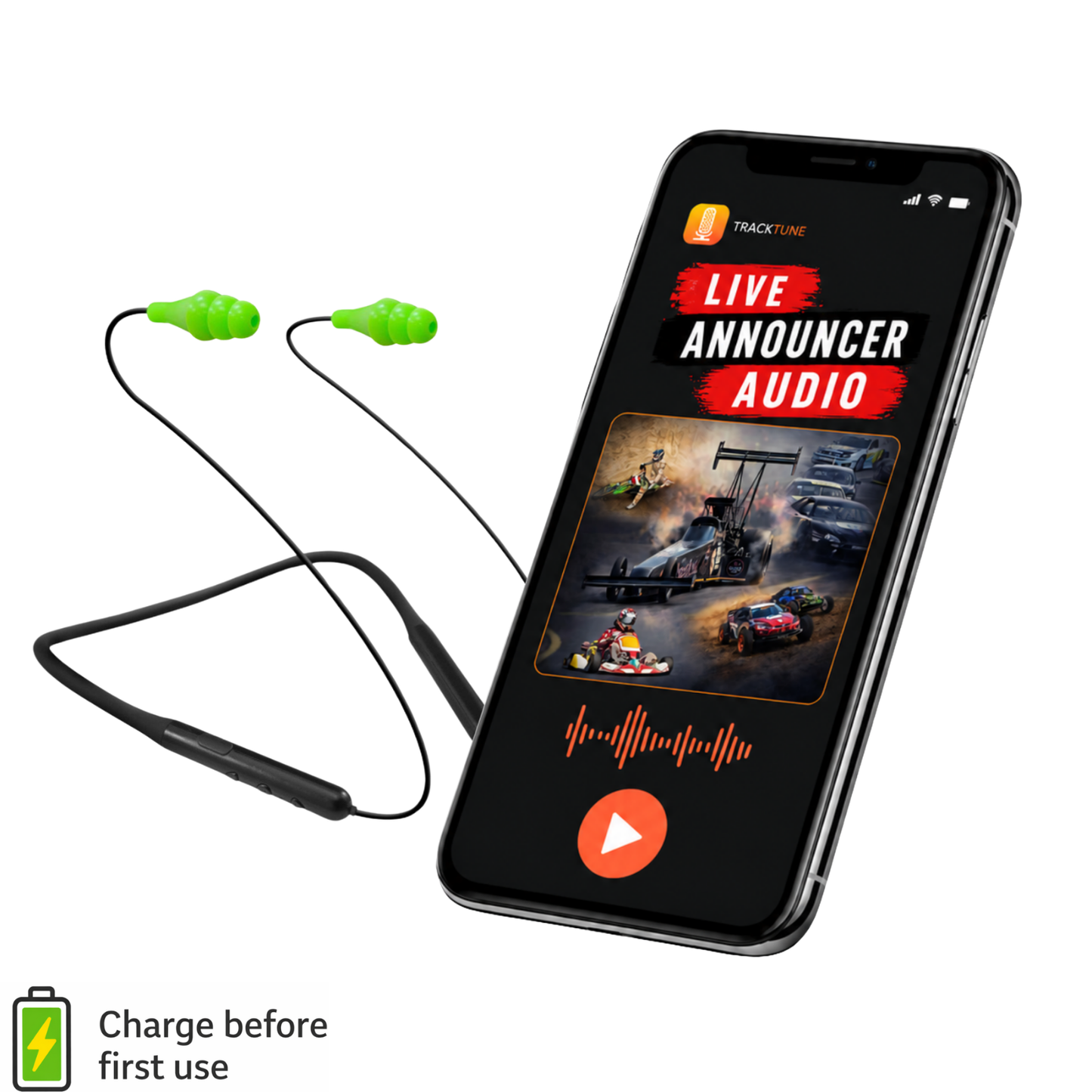 Bluetooth Earplug Earbud Combo