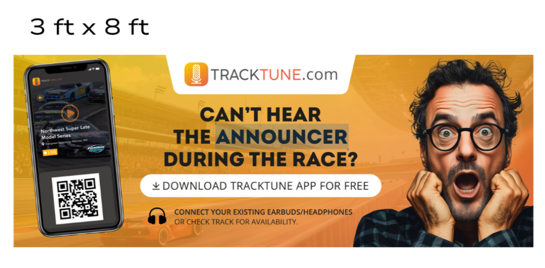 Can't Hear The Announcer | Banner