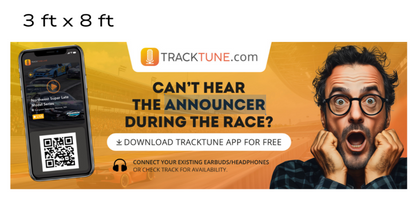 Can't Hear The Announcer | Banner