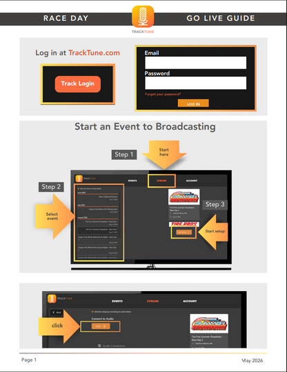 Go LIVE Guide