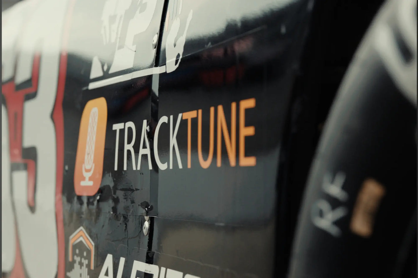 Race fans in the grandstands